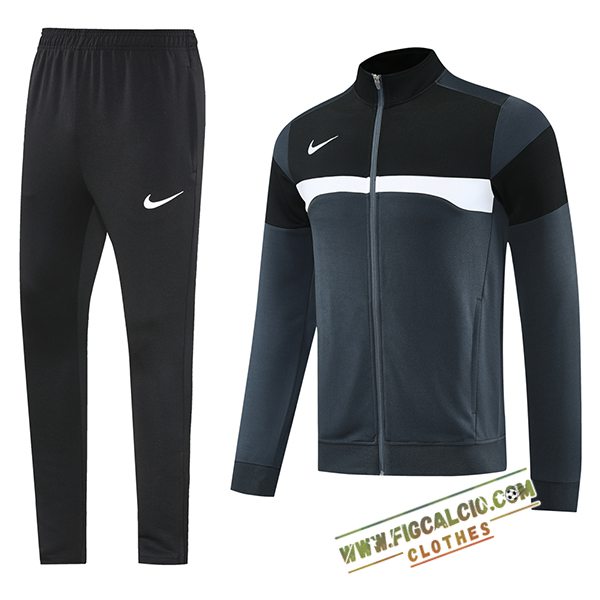 Insieme Tuta Calcio Giacca Nike Grigio Scuro 2025/2026