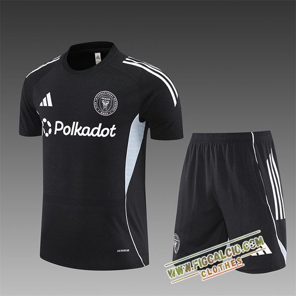 Kit Maglia Allenamento Inter Miami CF Bambino Nero 2025/2026