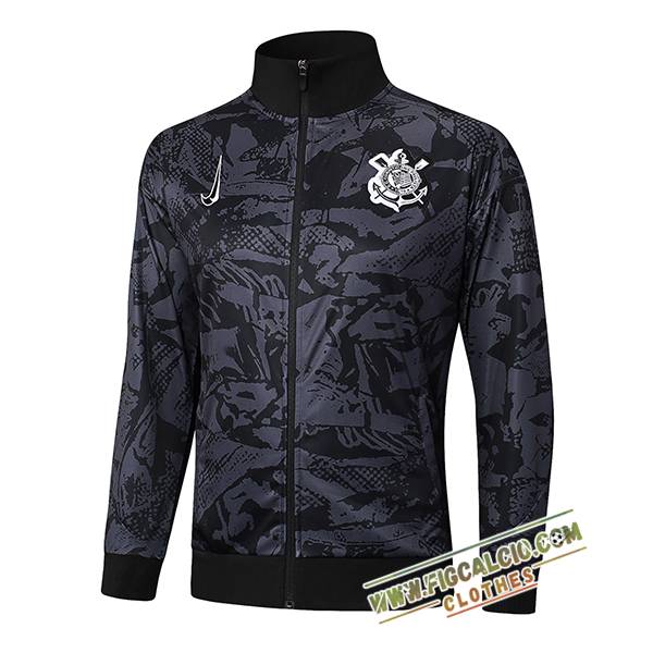 Giacca Calcio Corinthians Grigio/Nero 2025/2026