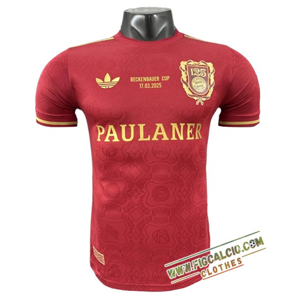 Maglie Calcio Bayern Monaco 125th Anniversary Edition Rosso 2025/2026