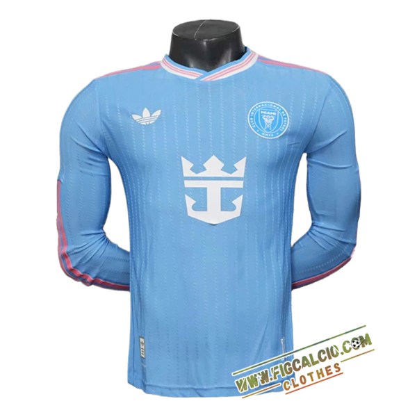 Nuova Maglie Calcio Inter Miami CF Manica Lungas Terza 2025/2026