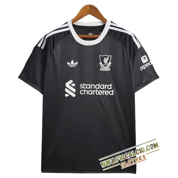 Maglie Calcio FC Liverpool Portiere Nero 2025/2026