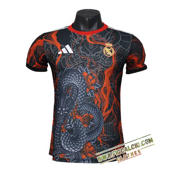 Maglie Calcio Real Madrid Special Edition Nero/Rosso 2025/2026