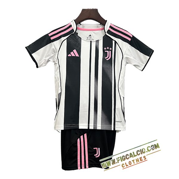 Maglie Calcio Juventus Bambino Prima 2025/2026