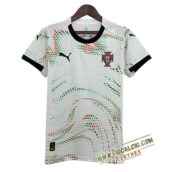 Nuova Maglie Calcio Portogallo Donna Seconda 2025/2026