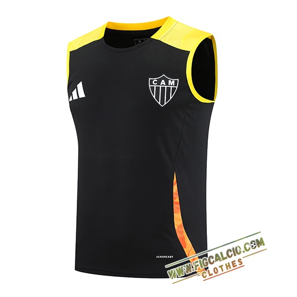 Canotta Allenamento Atletico Mineiro Nero/Giallo/Arancia 2025/2026