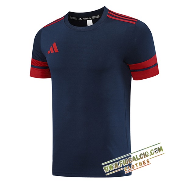 T Shirt Allenamento Adidas Blu/Rosso 2025/2026