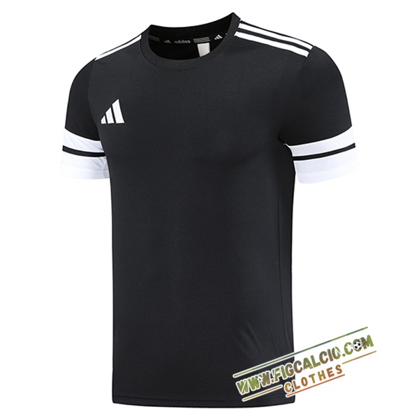 T Shirt Allenamento Adidas Nero/Bianco 2025/2026