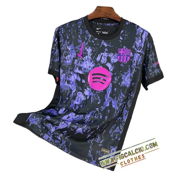 T Shirt Allenamento FC Barcellona viola/Nero 2025/2026