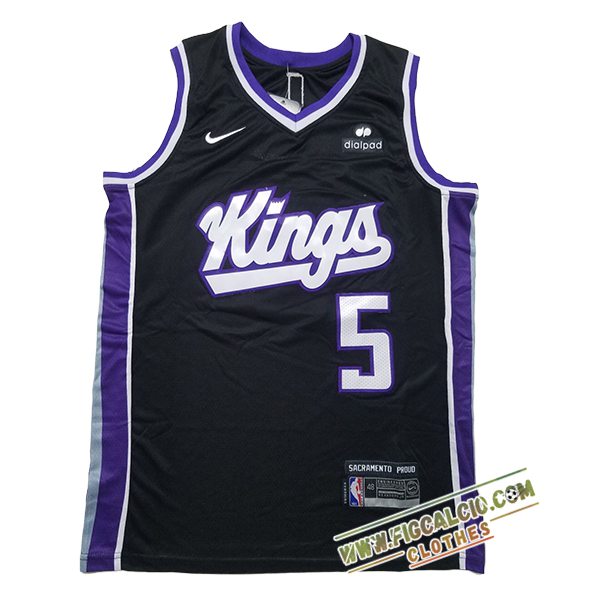 Maglia Sacramento Kings (FOX #5) 2025/26 Nero/viola