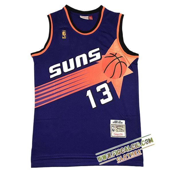 Maglia Phoenix Suns (NASH #13) 2025/26 viola/Arancia