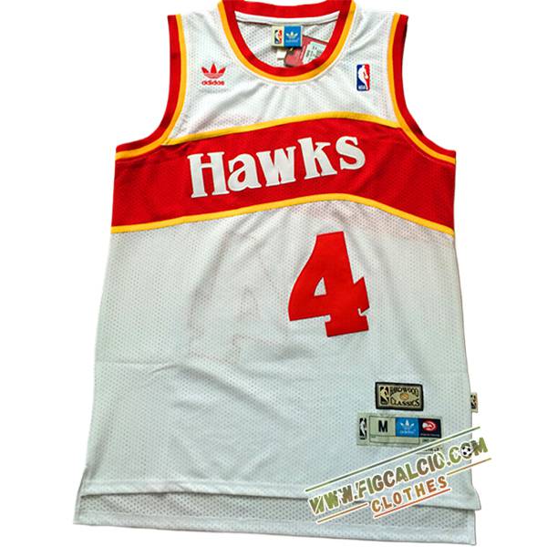 Maglia Atlanta Hawks (WEBB #4) 2025/26 Bianco/Rosso