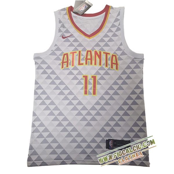 Maglia Atlanta Hawks (YOUNG #11) 2025/26 Bianco/Grigio