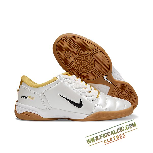 Nike Scarpe Da Calcio T90 IC Bianco/Giallo/Nero