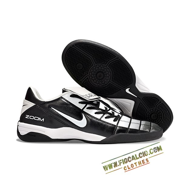 Nike Scarpe Da Calcio T90 TF Nero/Grigio -02