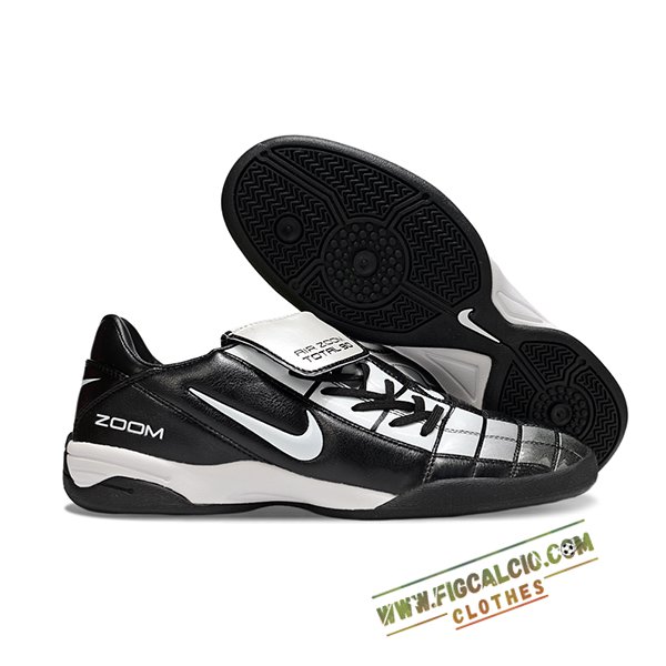 Nike Scarpe Da Calcio T90 TF Nero/Grigio -03