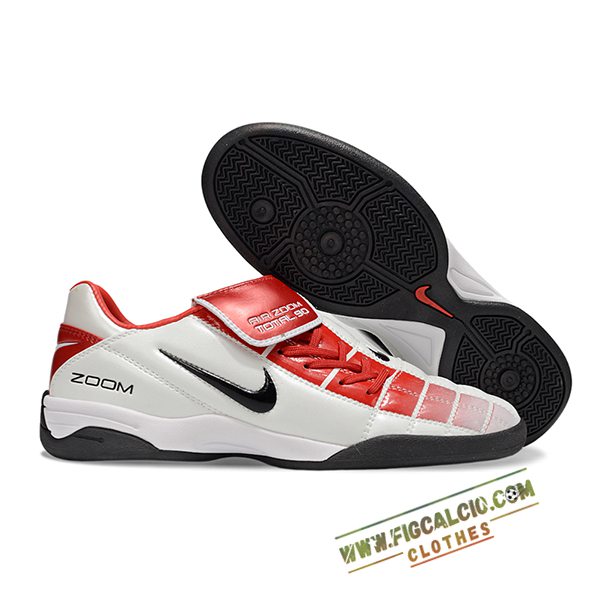 Nike Scarpe Da Calcio T90 TF Bianco/Rosso/Nero