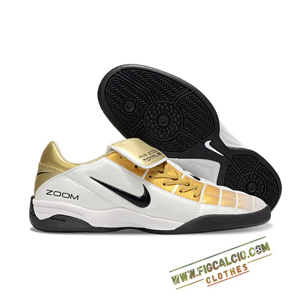 Nike Scarpe Da Calcio T90 TF Bianco/Giallo/Nero