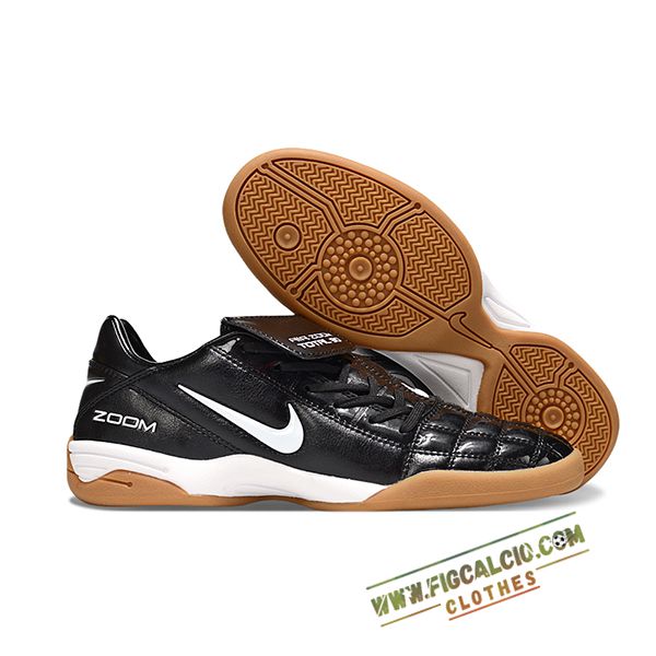 Nike Scarpe Da Calcio T90 TF Nero/Bianco -02