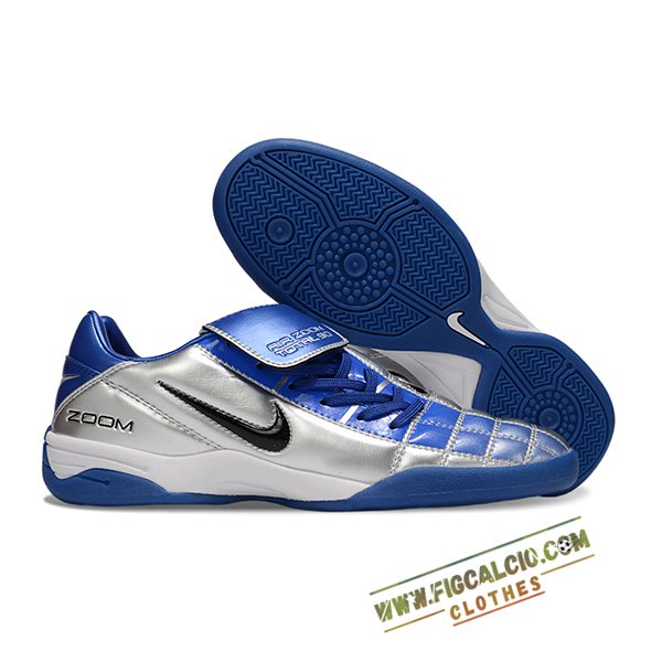 Nike Scarpe Da Calcio T90 TF Blu/Grigio