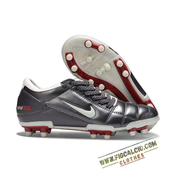 Nike Scarpe Da Calcio T90 FG Grigio/Rosso