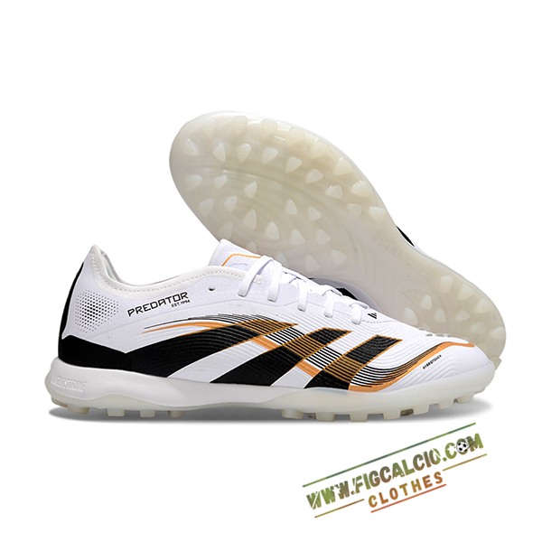 Adidas Scarpe Da Calcio PREDATOR 25 ELITE TF BOOTS Bianco/Nero/Arancia