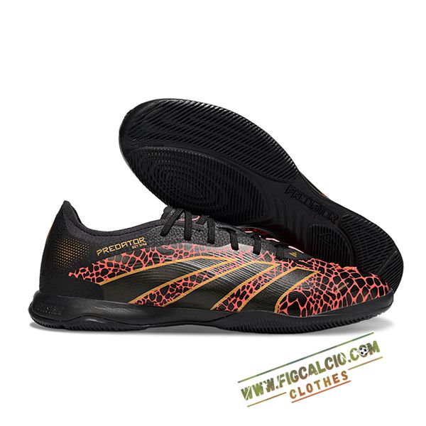 Adidas Scarpe Da Calcio PREDATOR 25 ELITE IC BOOTS Nero/Rosso/Giallo