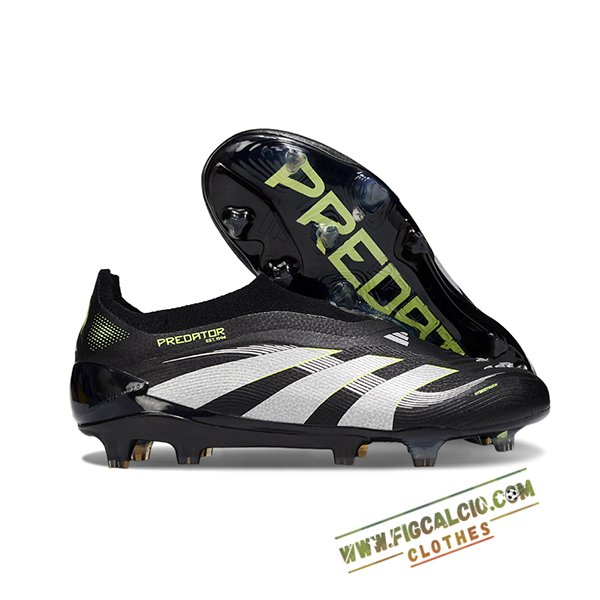 Adidas Scarpe Da Calcio 25 Predator Elite LL FG Nero/Grigio/Verde