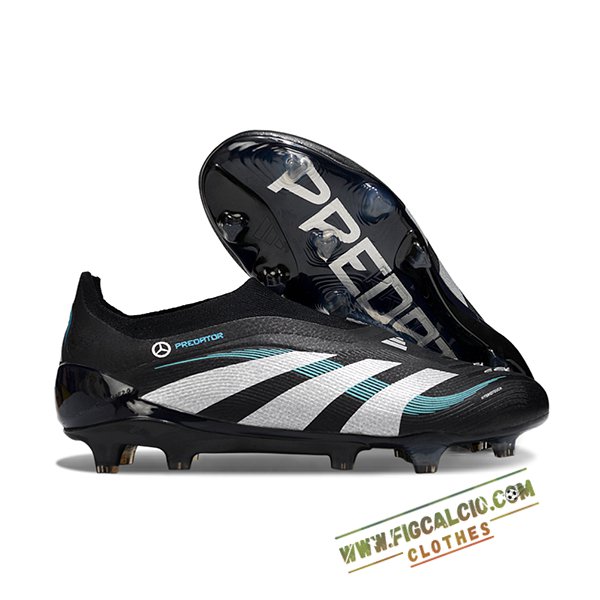 Adidas Scarpe Da Calcio 25 Predator Elite LL FG Nero/Grigio/Blu