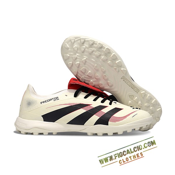 Adidas Scarpe Da Calcio PREDATOR LEAGUE FT TURF Beige/Nero/Rosso