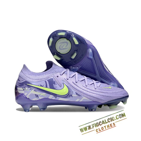Nike Scarpe Da Calcio Phantom Luna Elite NU FG viola/Verde -02