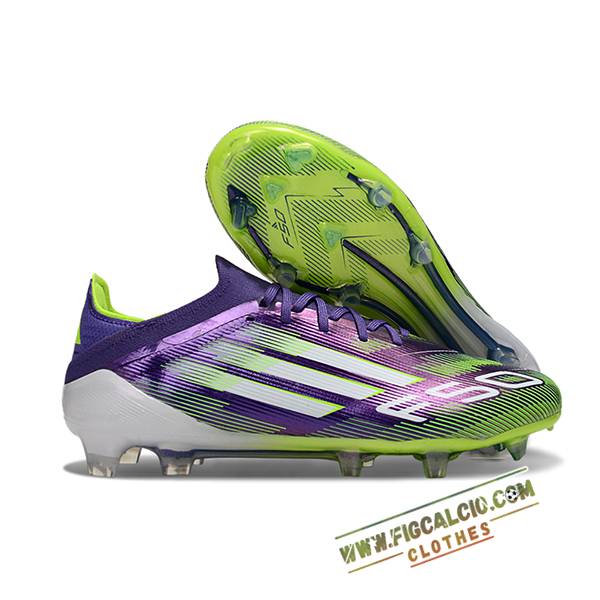 Adidas Scarpe Da Calcio F50 Elite FG viola/Verde/Bianco
