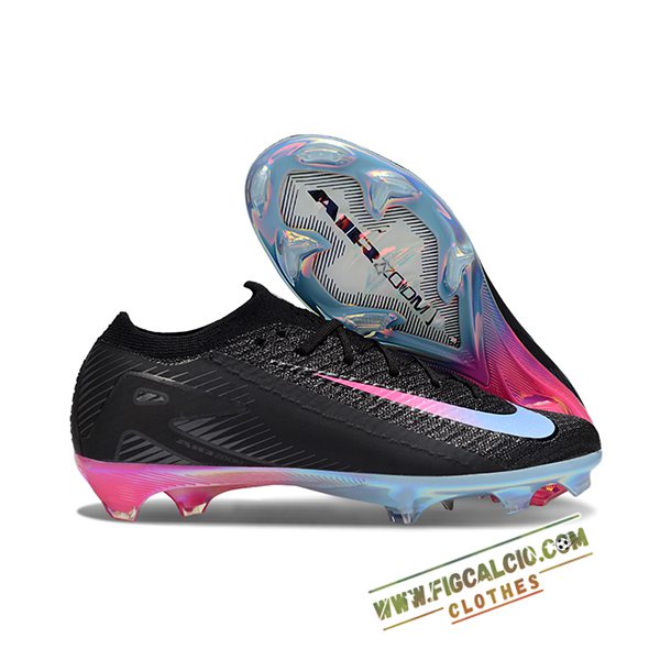 Nike Scarpe Da Calcio AIR Zoom Mercurial Vapor 16 Elite XXV FG Nero/Rosa/Blu