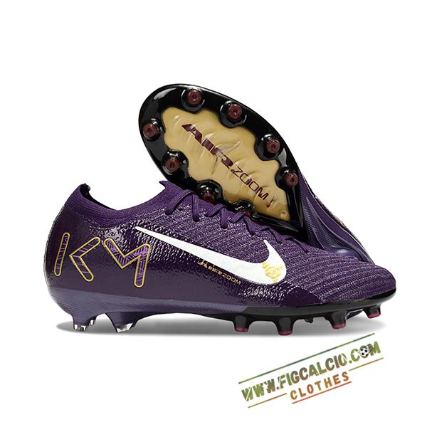 Nike Scarpe Da Calcio AIR Zoom Mercurial Vapor 16 Elite XXV AG viola/Bianco/Giallo