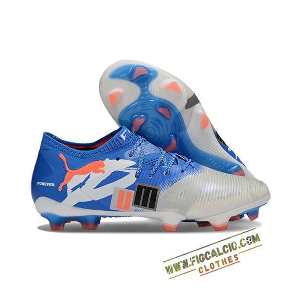 PUMA Scarpe Da Calcio FUTURE 8 ULTIMATE FG/AG Blu/Grigio/Bianco