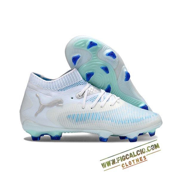PUMA Scarpe Da Calcio FUTURE 8 ULTIMATE FG/AG Bianco/Blu -02