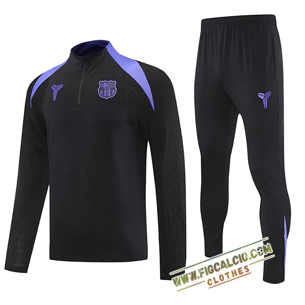 Insieme Tuta Calcio FC Barcellona Nero/viola 2025/2026