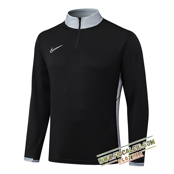 Felpa Allenamento Nike Nero/Grigio 2025/2026