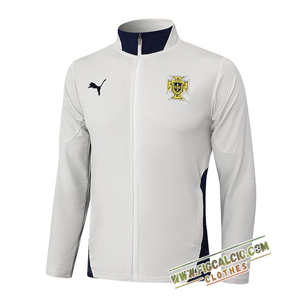 Giacca Calcio Portogallo Bianco/Blu 2025/2026