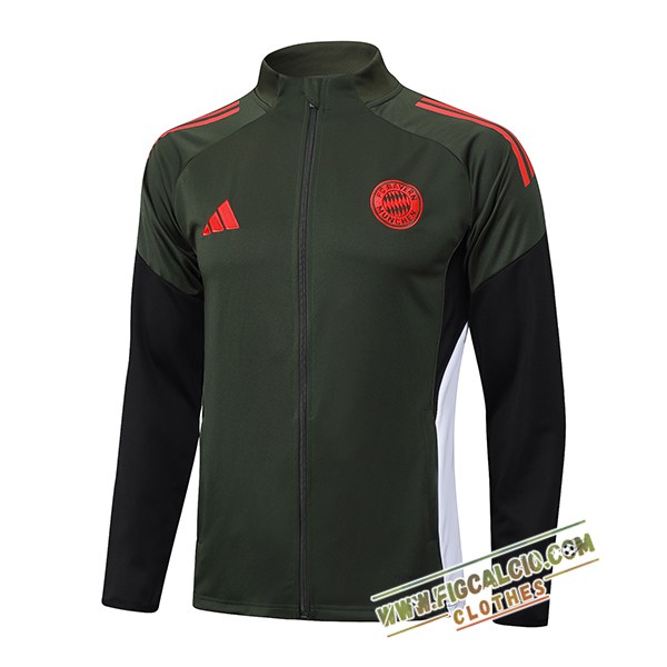Giacca Calcio Bayern Monaco Verde 2025/2026