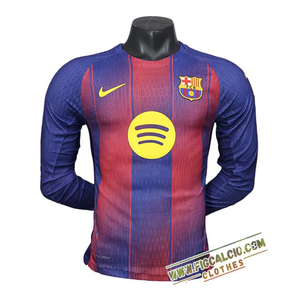 Maglie Calcio FC Barcellona Prima Manica Lungas 2025/2026
