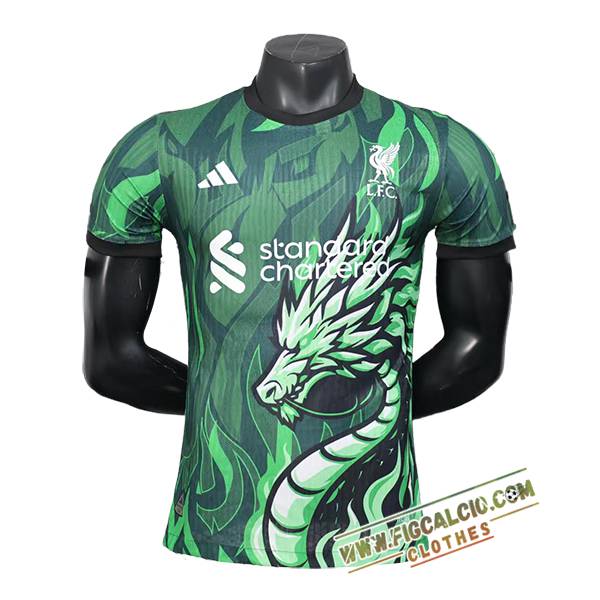 Maglie Calcio Liverpool Special Edition Verde 2025/2026