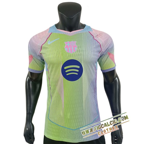 Maglie Calcio FC Barcellona Special Edition Verde/Rosa 2025/2026