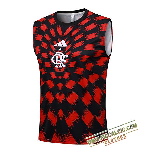 Canotta Allenamento Flamengo Rosso/Nero 2025/2026