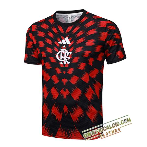T Shirt Allenamento Flamengo Rosso/Nero 2025/2026