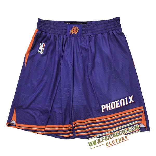 Pantaloncini NBA Phoenix Suns 2025/26 viola/Arancia