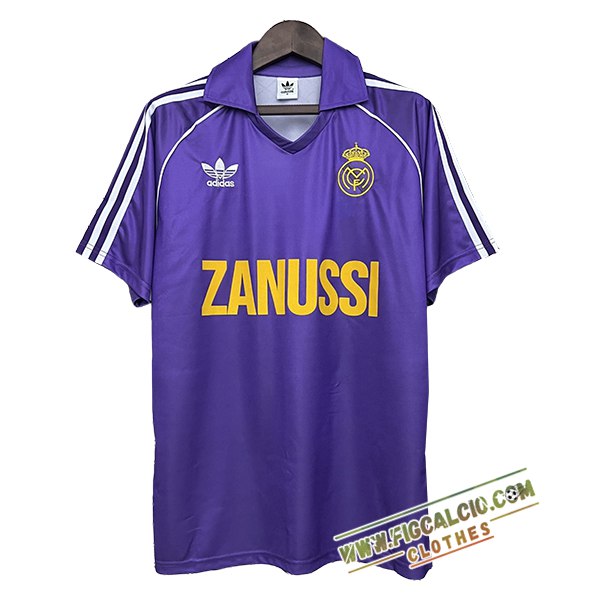 Maglie Calcio Real Madrid Retro Seconda 1984/1985