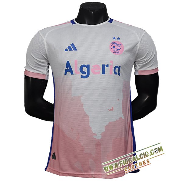 Maglia Nazionale Algeria Special Edition Bianco/Rosa 2025/2026