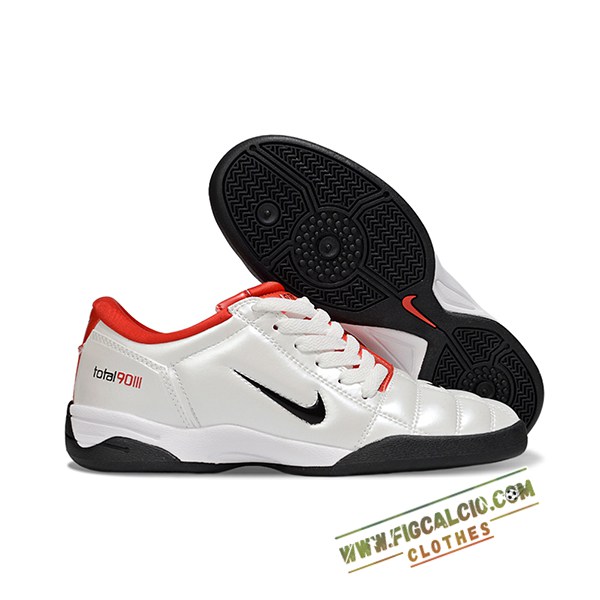 Nike Scarpe Da Calcio T90 IC Bianco/Rosso/Nero