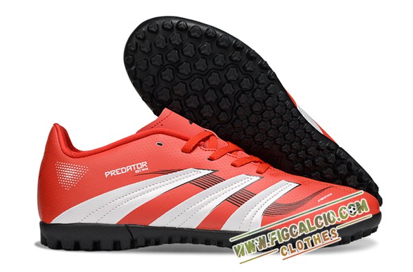 Adidas Scarpe Da Calcio Predator Club TF Bianco/Arancia